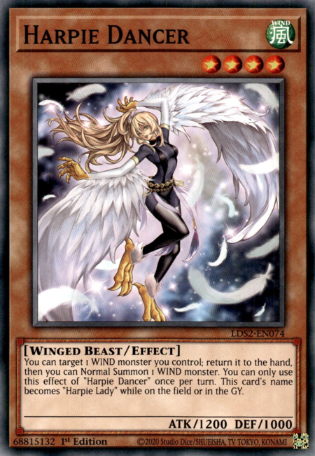 Harpie Dancer - LDS2-EN074 - Common  1