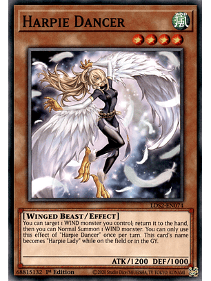Harpie Dancer - LDS2-EN074 - Common 