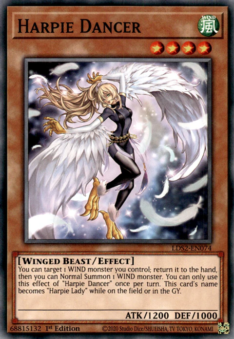 Harpie Dancer - LDS2-EN074 - Common 