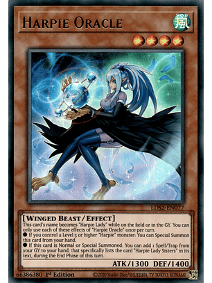 Harpie Oracle - LDS2-EN077 - Ultra Rare