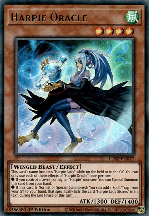 Harpie Oracle - LDS2-EN077 - Ultra Rare