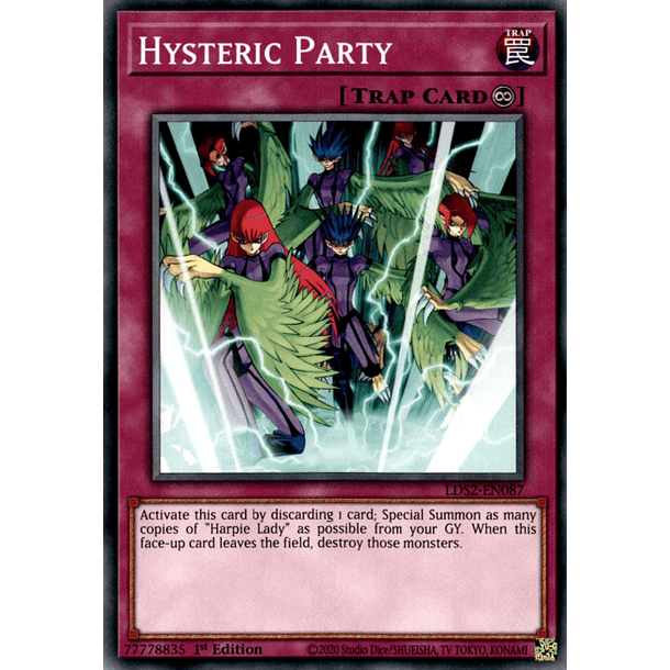 Hysteric Party - LDS2-EN087 - Common 
