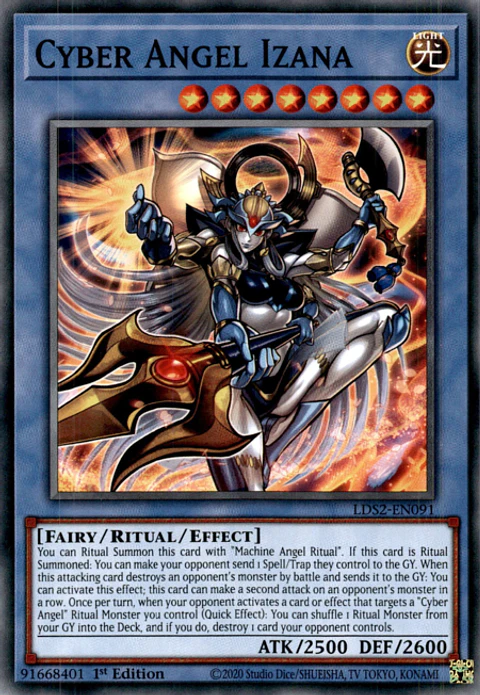 Cyber Angel Izana - LDS2-EN091 - Common 