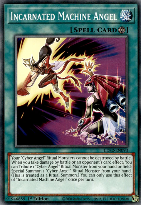 Incarnated Machine Angel - LDS2-EN093 - Common 
