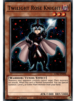 Twilight Rose Knight - LDS2-EN096 - Common 