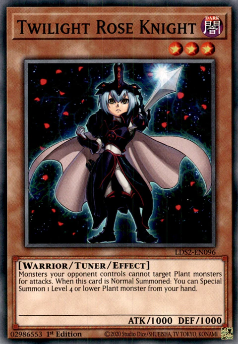 Twilight Rose Knight - LDS2-EN096 - Common 