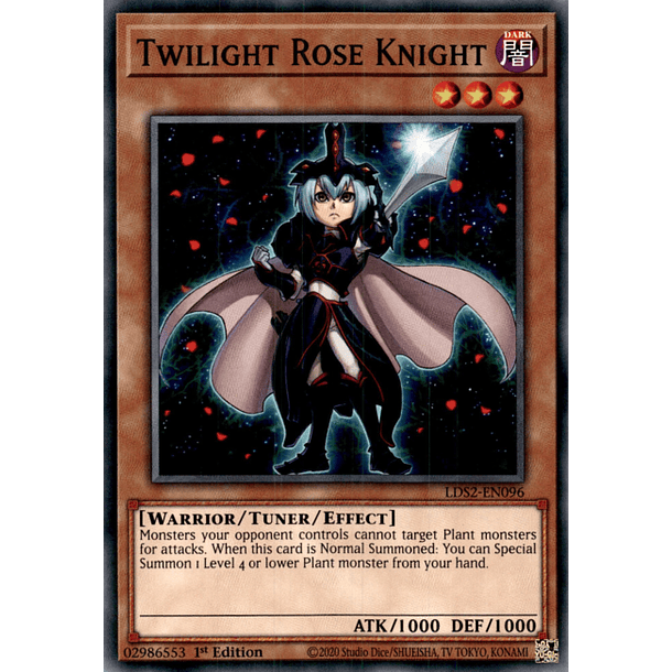 Twilight Rose Knight - LDS2-EN096 - Common 