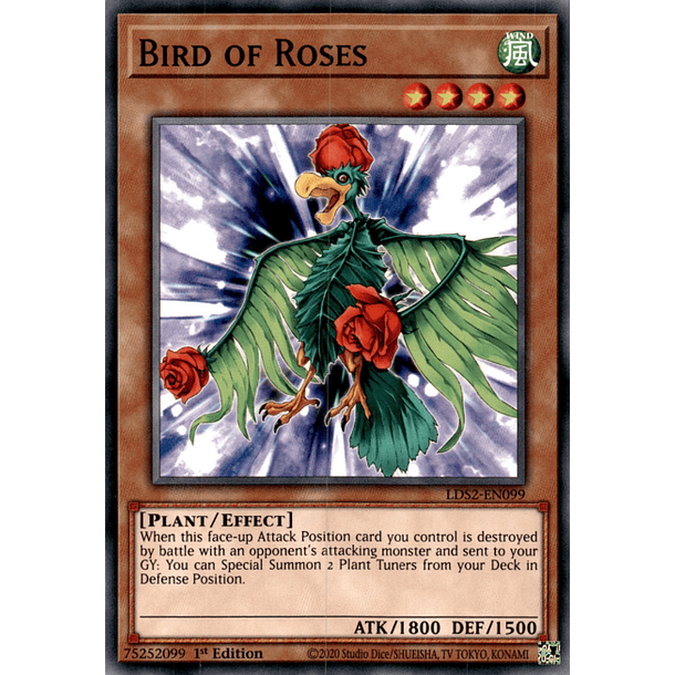 Bird of Roses - LDS2-EN099 - Common 