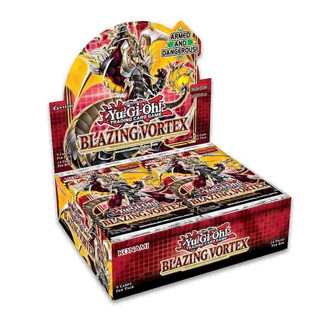Blazing Vortex caja con 24 sobres