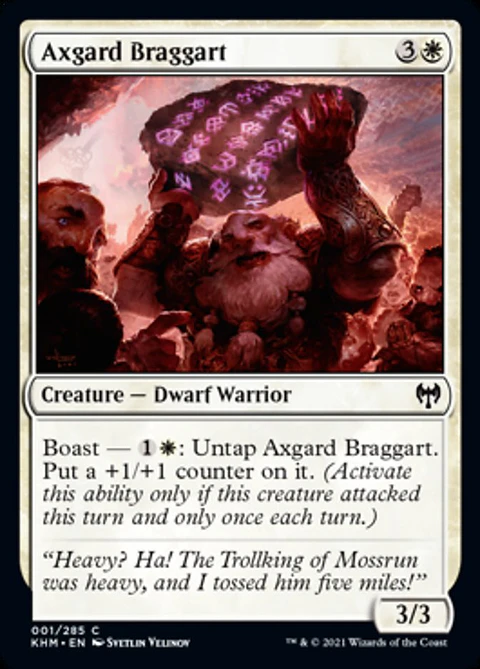 Axgard Braggart  - KHM - C 