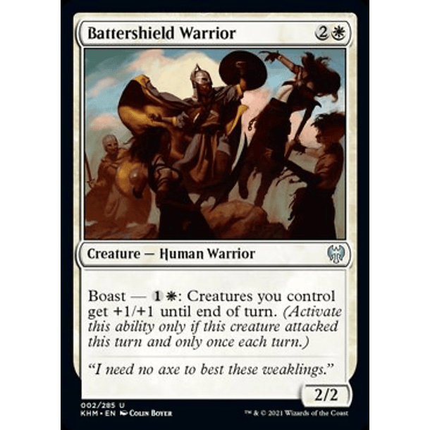 Battershield Warrior -KHM - U 
