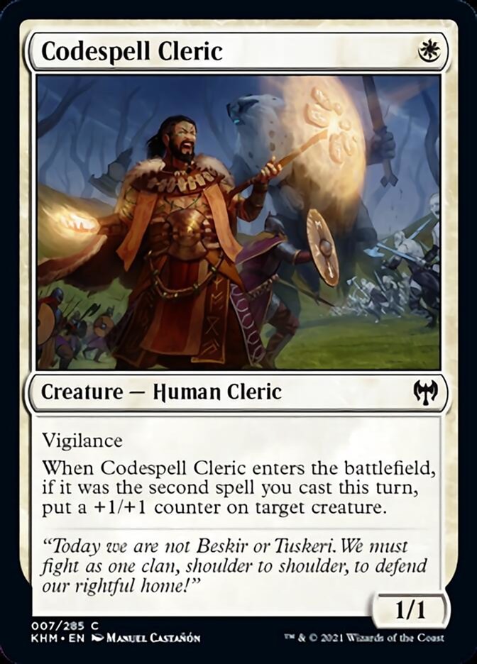 Codespell Cleric - KHM - C  1