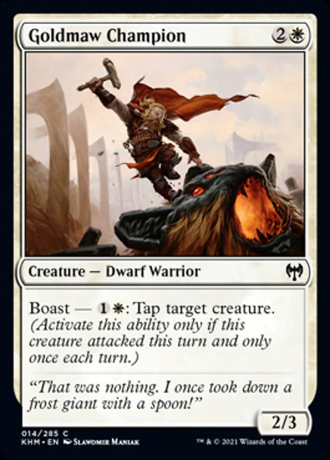 Goldmaw Champion - KHM - C