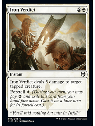 Iron Verdict - KHM - C