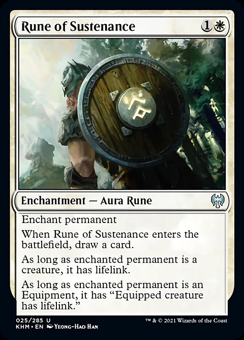 Rune of Sustenance - KHM - U 