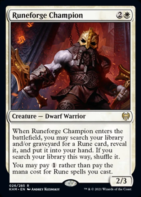 Runeforge Champion - KHM - R