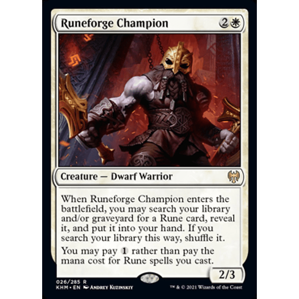 Runeforge Champion - KHM - R