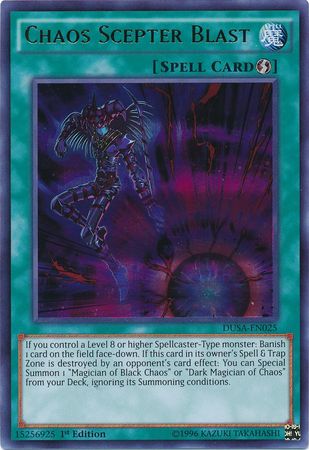 Chaos Scepter Blast - DUSA-EN025 - Ultra Rare 1