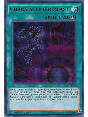 Chaos Scepter Blast - DUSA-EN025 - Ultra Rare