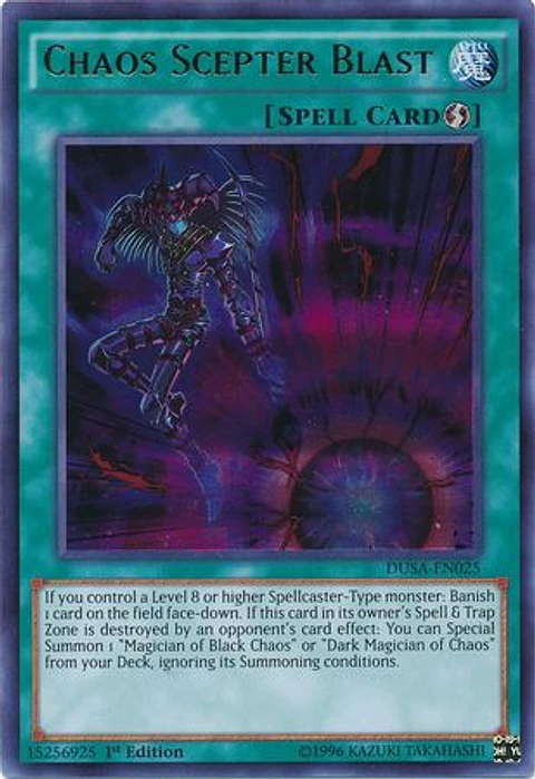 Chaos Scepter Blast - DUSA-EN025 - Ultra Rare