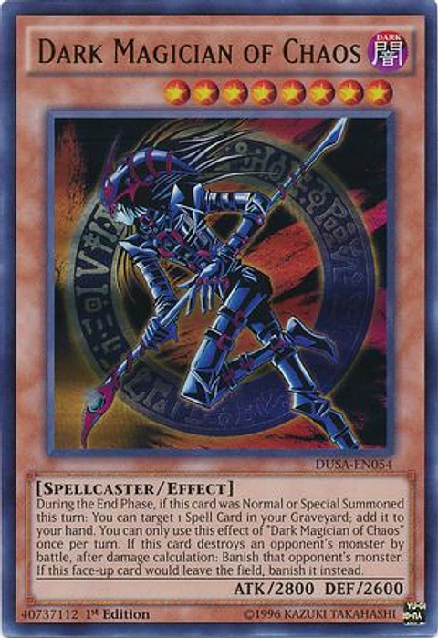 Dark Magician of Chaos - DUSA-EN054 - Ultra Rare