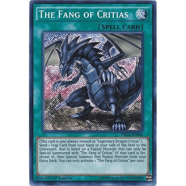 The Fang of Critias - DRL2-EN006 - Secret Rare