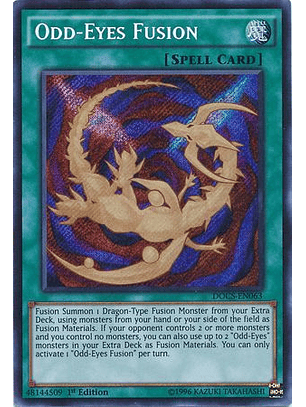 Odd-Eyes Fusion - DOCS-EN063 - Secret Rare 