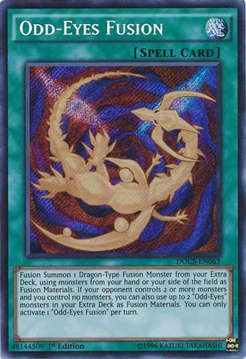 Odd-Eyes Fusion - DOCS-EN063 - Secret Rare 