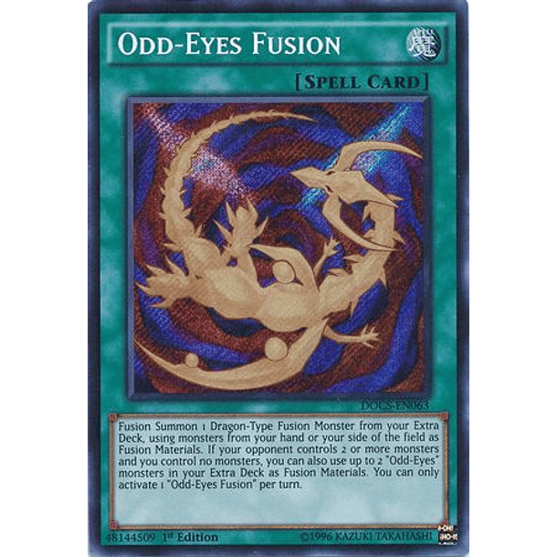 Odd-Eyes Fusion - DOCS-EN063 - Secret Rare 