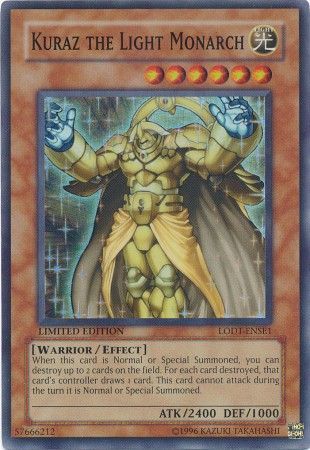 Kuraz The Light Monarch - LODT-ENSE1 - Super Rare 1