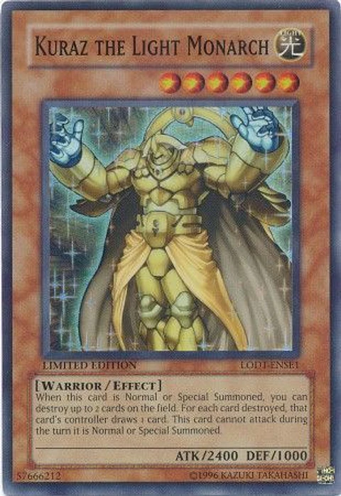 Kuraz The Light Monarch - LODT-ENSE1 - Super Rare