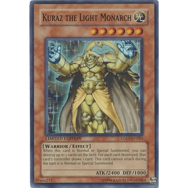 Kuraz The Light Monarch - LODT-ENSE1 - Super Rare