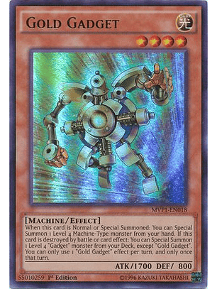 Gold Gadget - MVP1-EN018 - Ultra Rare 