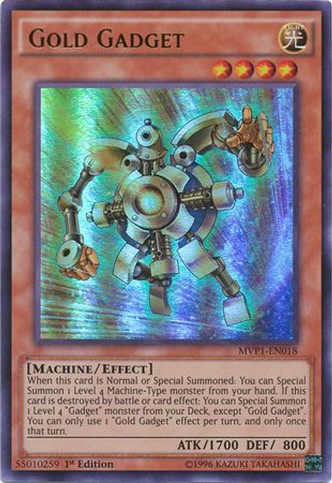 Gold Gadget - MVP1-EN018 - Ultra Rare 