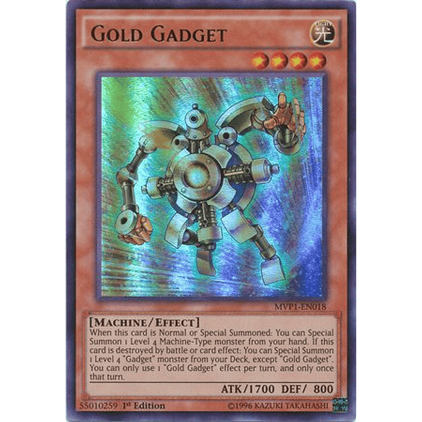 Gold Gadget - MVP1-EN018 - Ultra Rare 