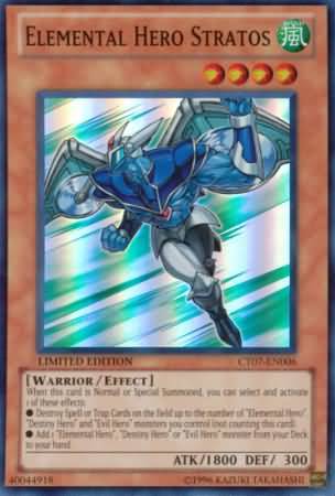 Elemental Hero Stratos - CT07-EN006 - Super Rare 1