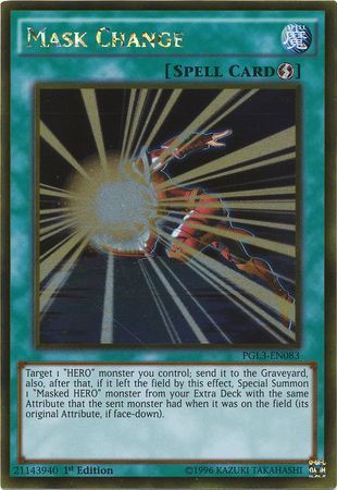 Mask Change - PGL3-EN083 - Gold Rare 1