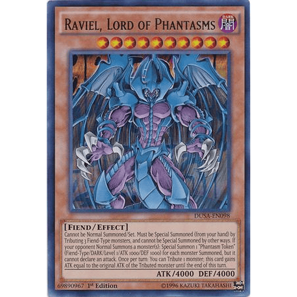 Raviel, Lord of Phantasms - DUSA-EN098 - Ultra Rare