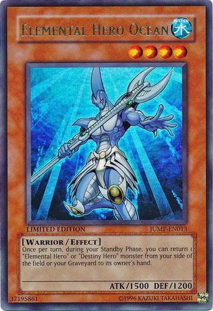 Elemental Hero Ocean - JUMP-EN013 - Ultra Rare 1