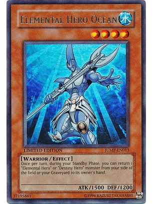 Elemental Hero Ocean - JUMP-EN013 - Ultra Rare