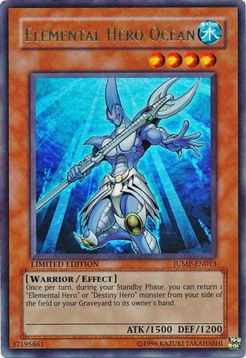 Elemental Hero Ocean - JUMP-EN013 - Ultra Rare