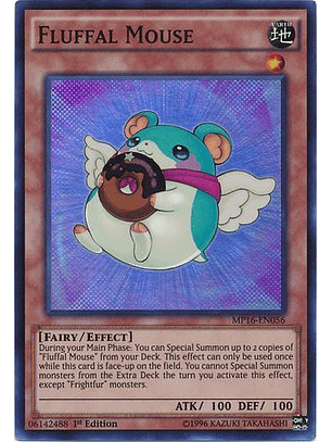 Fluffal Mouse - MP16-EN056 - Super Rare 