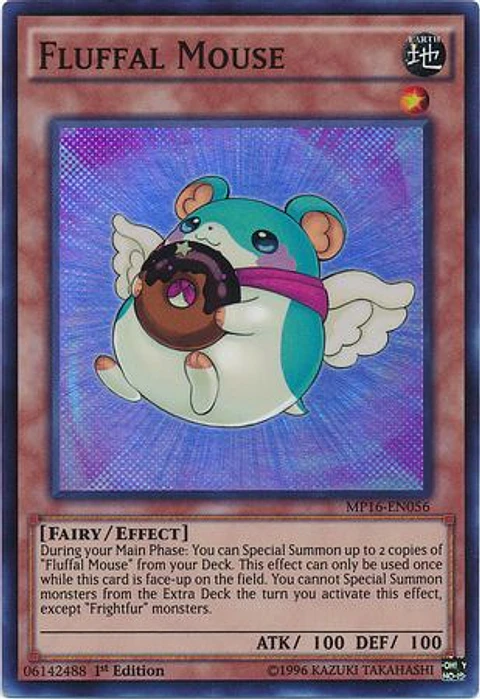 Fluffal Mouse - MP16-EN056 - Super Rare 