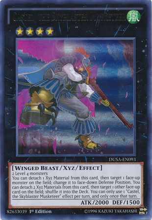 Castel, the Skyblaster Musketeer - DUSA-EN093 - Ultra Rare 1