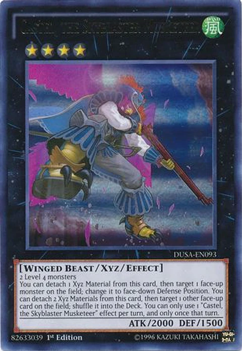 Castel, the Skyblaster Musketeer - DUSA-EN093 - Ultra Rare