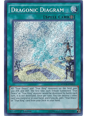 Dragonic Diagram - MACR-EN053 - Secret Rare