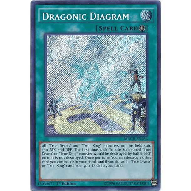 Dragonic Diagram - MACR-EN053 - Secret Rare