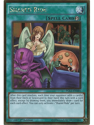 Shared Ride - PGL3-EN084 - Gold Rare