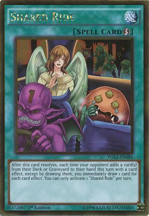 Shared Ride - PGL3-EN084 - Gold Rare