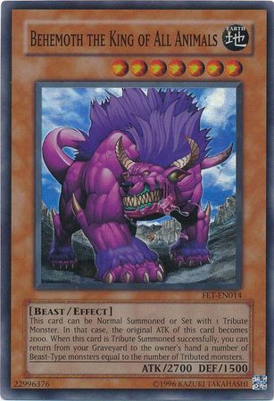 Behemoth the King of All Animals - FET-EN014 - Super Rare 1